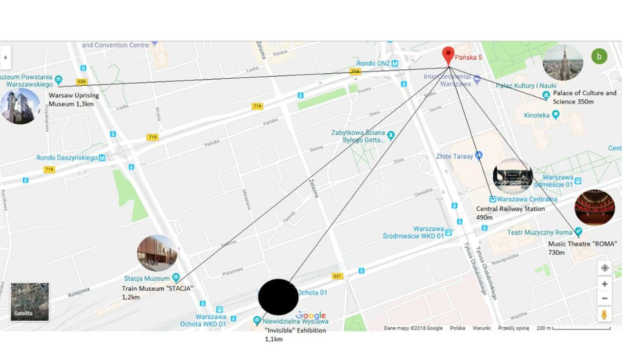 Warsaw Concierge Zlote Tarasy Apartment Kültér fotó
